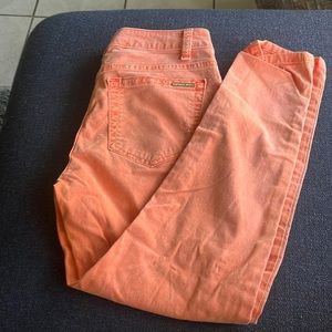 Michael Kors orange jeans